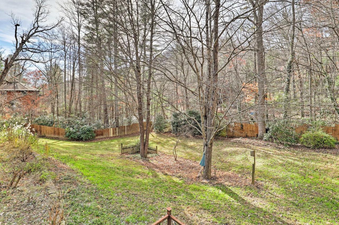 Asheville Mountain Getaway With Patio And Koi Pond! Exterior foto